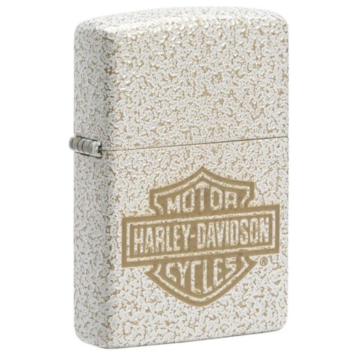 Zippo Harley-Davidson Bar and Shield Logo Mercury Glass - 49467