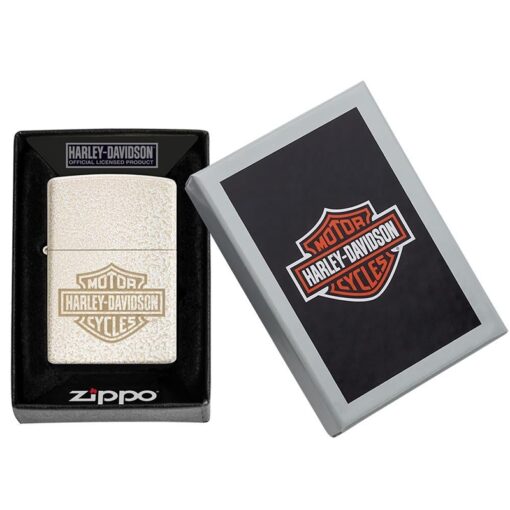 Zippo Harley-Davidson Bar and Shield Logo Mercury Glass - 49467 - Hình ảnh 6