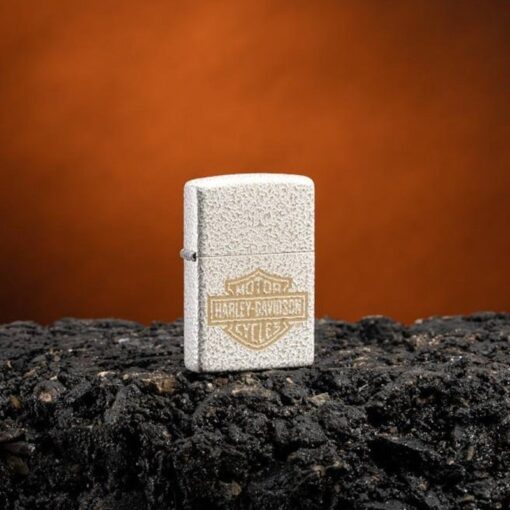 Zippo Harley-Davidson Bar and Shield Logo Mercury Glass - 49467 - Hình ảnh 7
