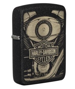 Zippo Harley-Davidson 1941 Replica Black Crackle - 49468