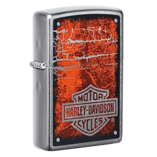 Zippo Harley-Davidson Chromed Out Logo Street Chrome - 49658