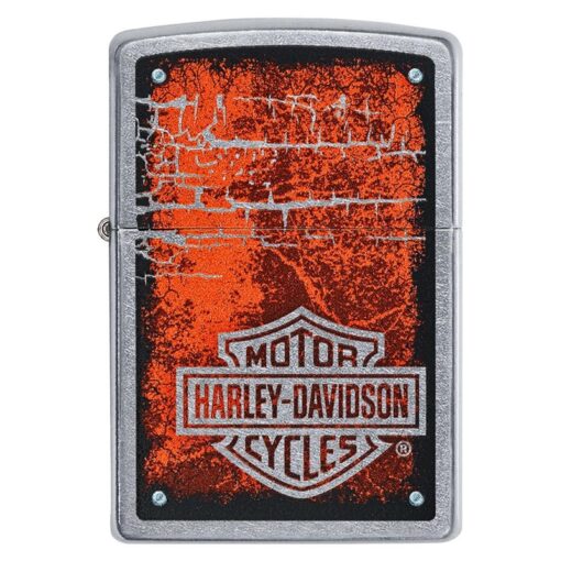 Zippo Harley-Davidson Chromed Out Logo Street Chrome - 49658 - Hình ảnh 3