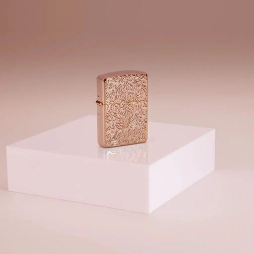 Zippo Armor Carved Design Rose Gold - 49703 - Hình ảnh 7