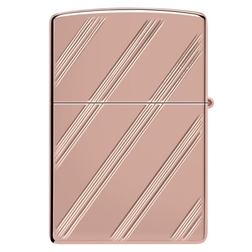 Zippo Armor Script Logo Collectible Rose Gold - 48768 - Hình ảnh 3