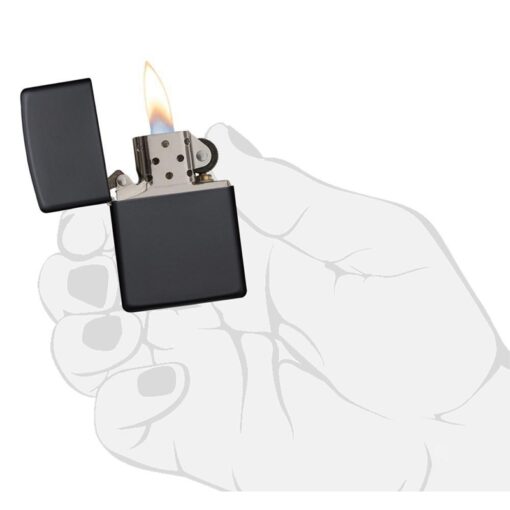 Zippo Classic Black Matte - 218 - Hình ảnh 5