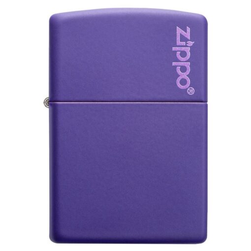 Zippo Classic Matte Purple with Zippo Logo - 237ZL - Hình ảnh 3