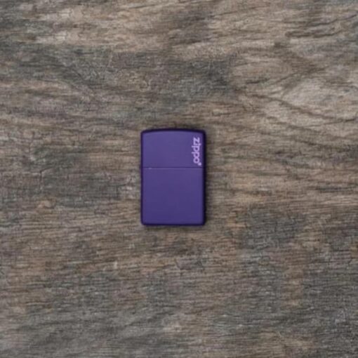 Zippo Classic Matte Purple with Zippo Logo - 237ZL - Hình ảnh 7