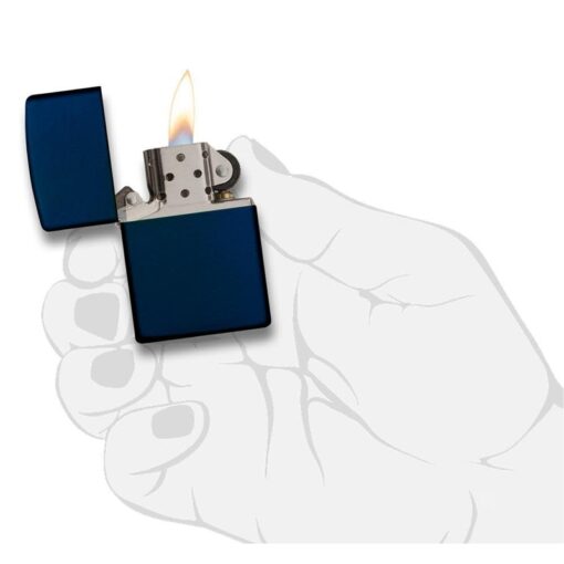 Zippo Classic Navy Matte - 239 - Hình ảnh 5