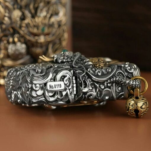 Zippo Heavy Armor Pixiu in Silver - OP6 - Hình ảnh 4