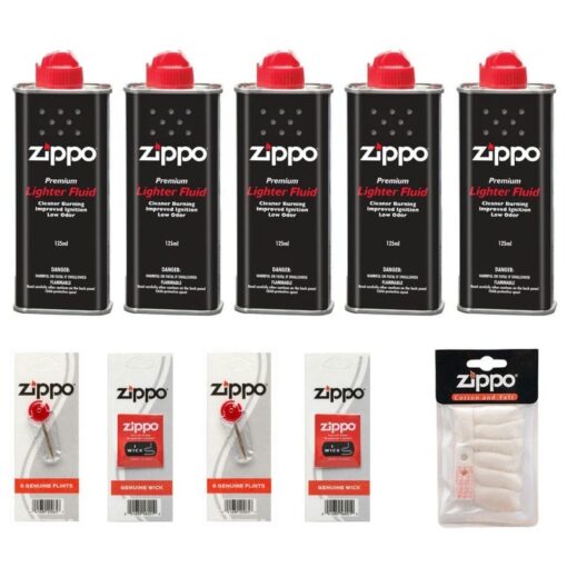 Bộ phụ kiện Zippo cho 1 năm sử dụng