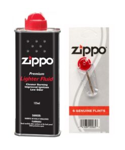 Bộ phụ kiện bật lửa Zippo - 1 Xăng kèm 1 Đá Zippo