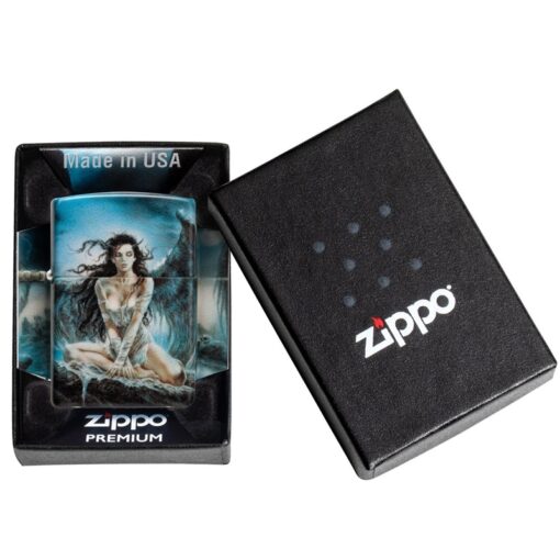 Zippo Luis Royo Woman Angel 540 Color - 48571 - Hình ảnh 10