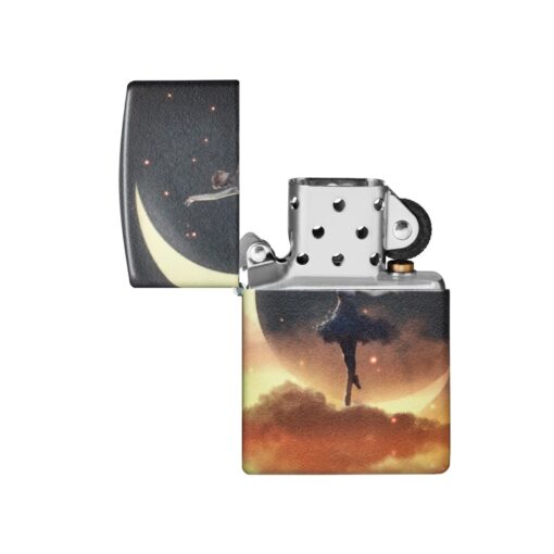 Zippo Mythological Design Glow in the Dark Green Matte - 48781 - Hình ảnh 2