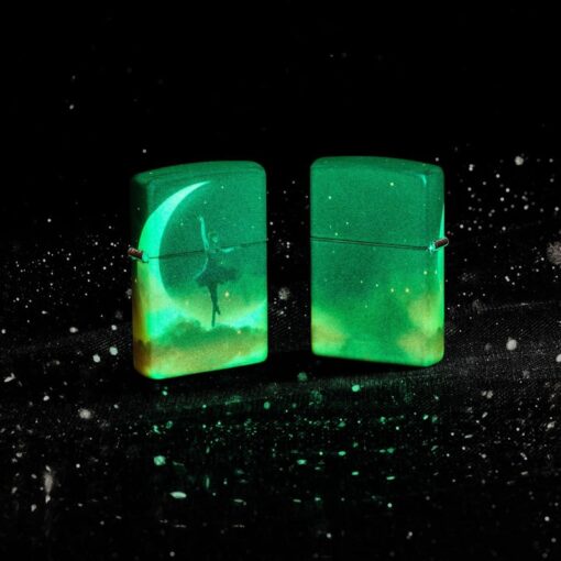 Zippo Mythological Design Glow in the Dark Green Matte - 48781 - Hình ảnh 12