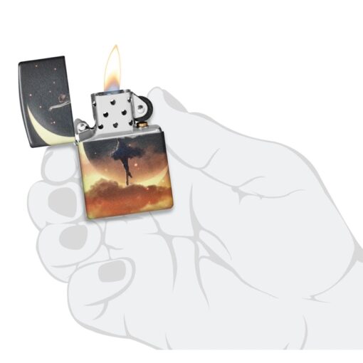 Zippo Mythological Design Glow in the Dark Green Matte - 48781 - Hình ảnh 10