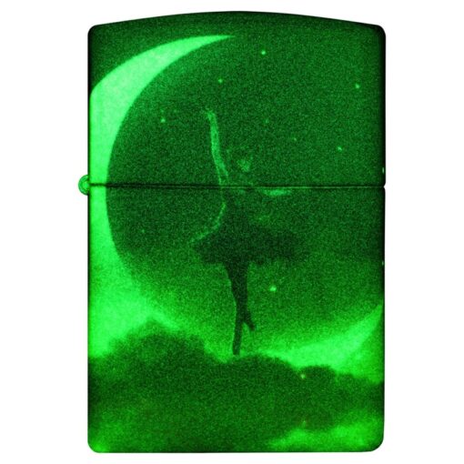 Zippo Mythological Design Glow in the Dark Green Matte - 48781 - Hình ảnh 8