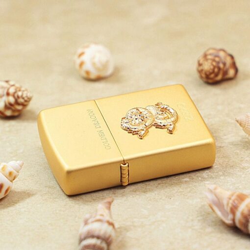 Zippo Lucky Golden Dragon - LZE-0854 - Hình ảnh 6