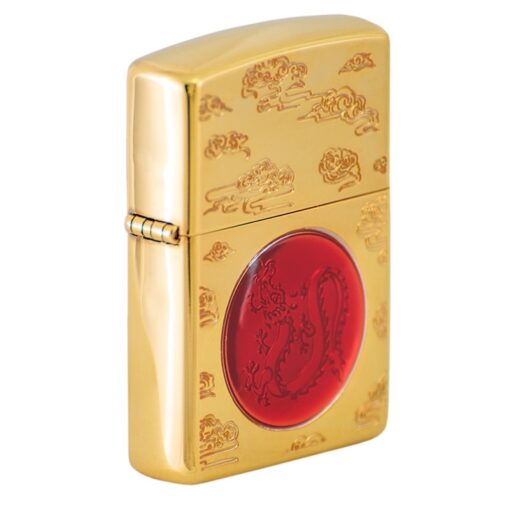 Zippo Limited Edition Gold Plate Year of the Dragon 2024 Asia - CZA-3-27A