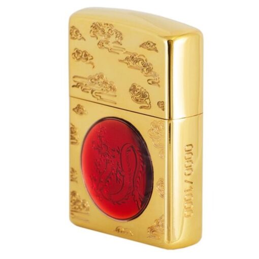 Zippo Limited Edition Gold Plate Year of the Dragon 2024 Asia - CZA-3-27A - Hình ảnh 5
