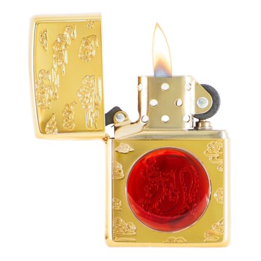 Zippo Limited Edition Gold Plate Year of the Dragon 2024 Asia - CZA-3-27A - Hình ảnh 6