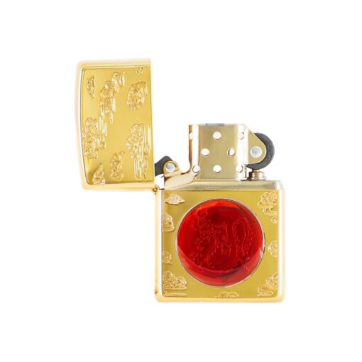 Zippo Limited Edition Gold Plate Year of the Dragon 2024 Asia - CZA-3-27A - Hình ảnh 2