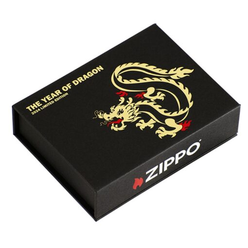 Zippo Limited Edition Gold Plate Year of the Dragon 2024 Asia - CZA-3-27A - Hình ảnh 10