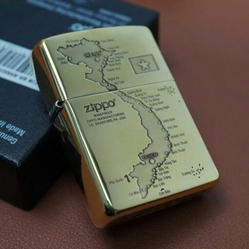 Zippo Viet Nam Map - HK36 - Hình ảnh 2