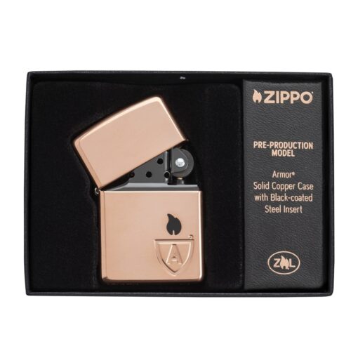 Zippo Armor Solid Copper Case - 46171 - Hình ảnh 9