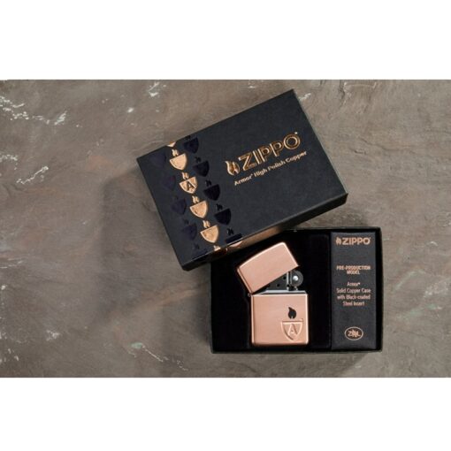 Zippo Armor Solid Copper Case - 46171 - Hình ảnh 8
