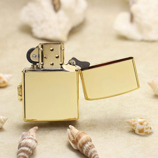 Zippo Golden Horse Black Marble Winning Winny - ZA-5-3M - Hình ảnh 4