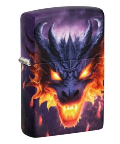 Zippo Glowing Dragon 540 Color Glow In The Dark Green - 46251