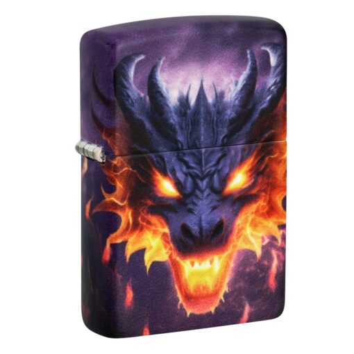 Zippo Glowing Dragon 540 Color Glow In The Dark Green - 46251