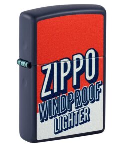Zippo Color Block Zippo Navy Matte - 46486
