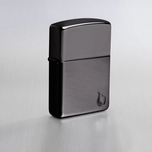 Zippo Armor Deep Carved Flame High Polish Black - 46402 - Hình ảnh 7