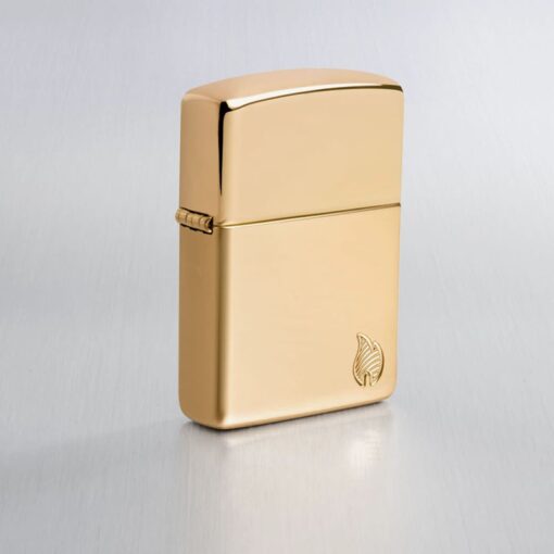 Zippo Armor Deep Carved Flame High Polish Brass - 46397 - Hình ảnh 7