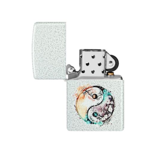 Zippo Floral Yin and Yang Glacie - 46249 - Hình ảnh 2