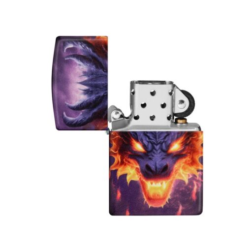 Zippo Glowing Dragon 540 Color Glow In The Dark Green - 46251 - Hình ảnh 2