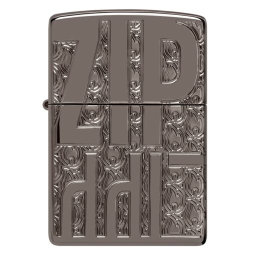 Zippo Armor Reverse Carve Zippo Black Ice - 46312 - Hình ảnh 2