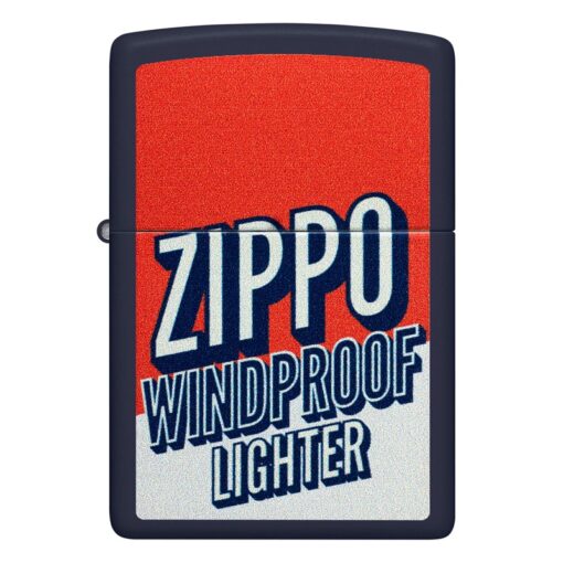 Zippo Color Block Zippo Navy Matte - 46486 - Hình ảnh 2