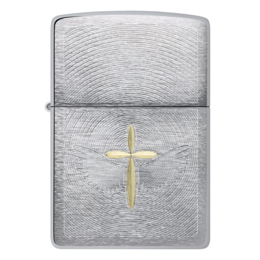 Zippo Angel Aura Engraved Brushed Chrome - 46479 - Hình ảnh 2