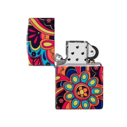 Zippo Flower Power 540 Color Matte - 46128 - Hình ảnh 2