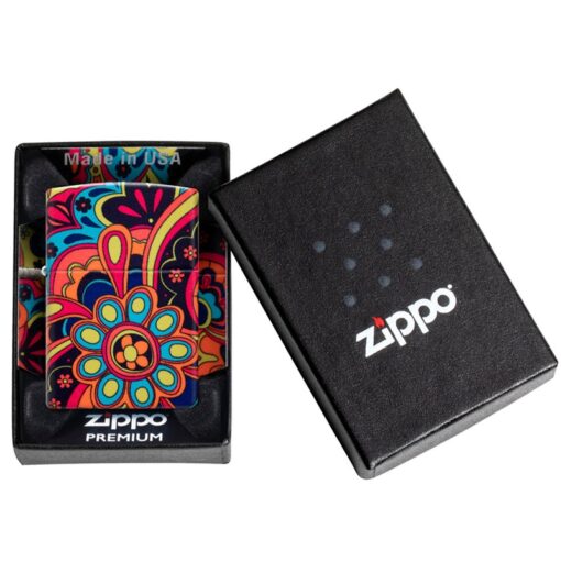 Zippo Flower Power 540 Color Matte - 46128 - Hình ảnh 10
