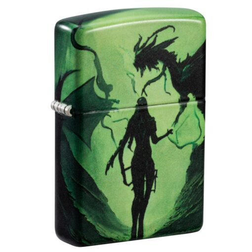 Zippo Glowing Dragon 540 Color Glow in the Dark - 46130