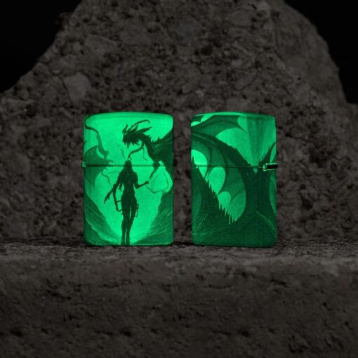 Zippo Glowing Dragon 540 Color Glow in the Dark - 46130 - Hình ảnh 12