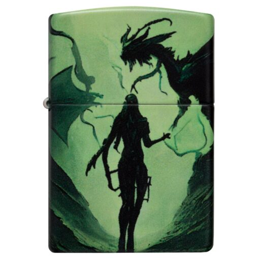 Zippo Glowing Dragon 540 Color Glow in the Dark - 46130 - Hình ảnh 3