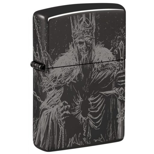 Zippo Skull King High Polish Black - 46139