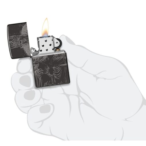 Zippo Skull King High Polish Black - 46139 - Hình ảnh 9