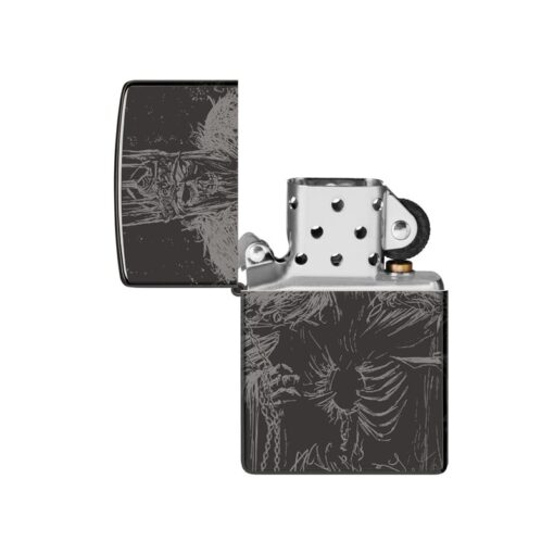 Zippo Skull King High Polish Black - 46139 - Hình ảnh 2
