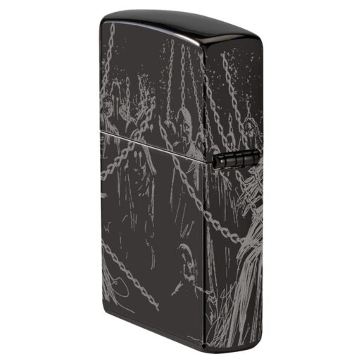 Zippo Skull King High Polish Black - 46139 - Hình ảnh 6