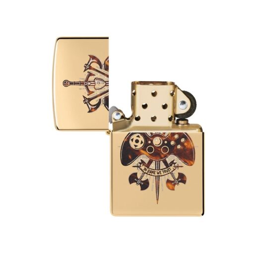 Zippo Gamer Creed High Polish Brass - 46141 - Hình ảnh 2